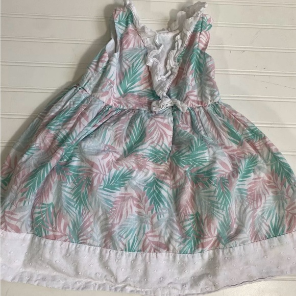Tommy Bahama Kids Toddler Girls Tropical Palm Leaves Sun Dress Size 3T - Picture 10 of 12